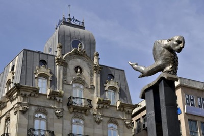 Estatua en Vigo